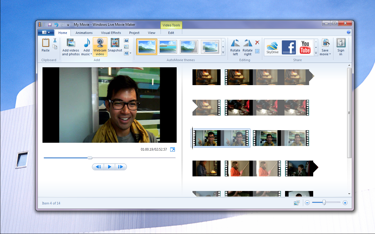 Windows movie maker. Программа Windows movie maker. Movie maker для Windows 7. Windows Live movie maker. Ролик сделать программ